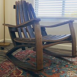 Wine Barrel Chair 