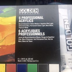 6 Professional Acrylics