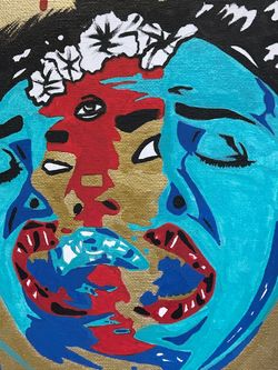 Original Acrylic Painting on Canvas