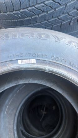 195/70. /14 new tire one