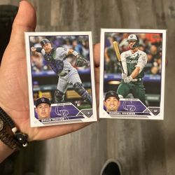 2 Rockies Sports Cards