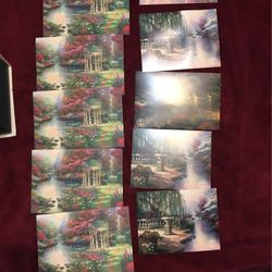 Thomas Kinkade Postcards And Cards (10)