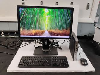 Mini HP Desktop Computer w/Windows 11 Pro & Microsoft Office 2024