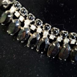 Blinged Out Earrings and Necklace Set