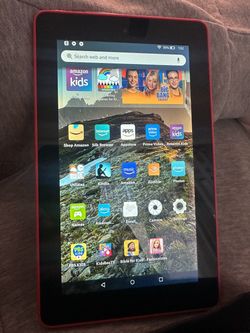 Amazon Fire Tablet Red SV9LN