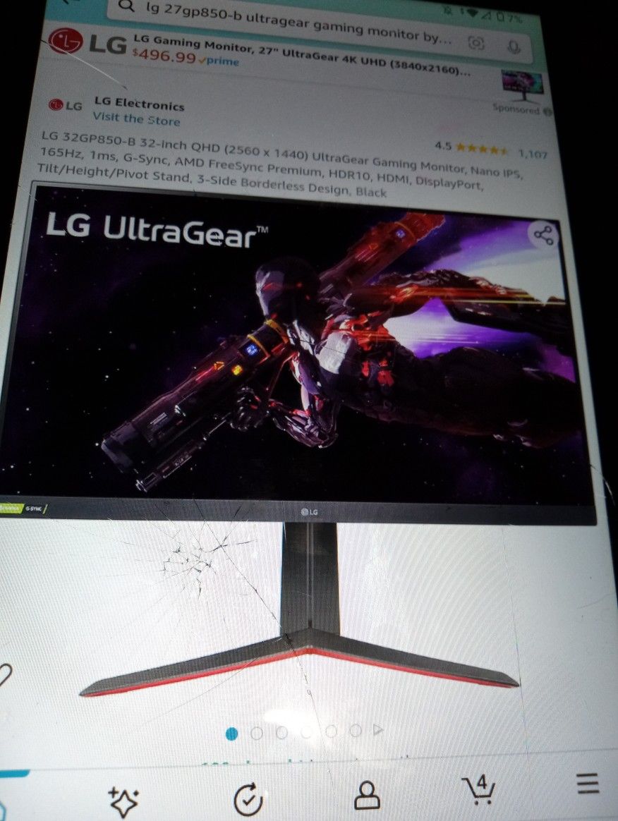 LG Ultra Gear Gaming Monitor
