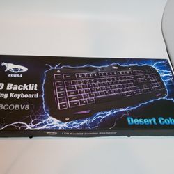 Cobra Gaming Keyboard + Gaming Mouse Pad