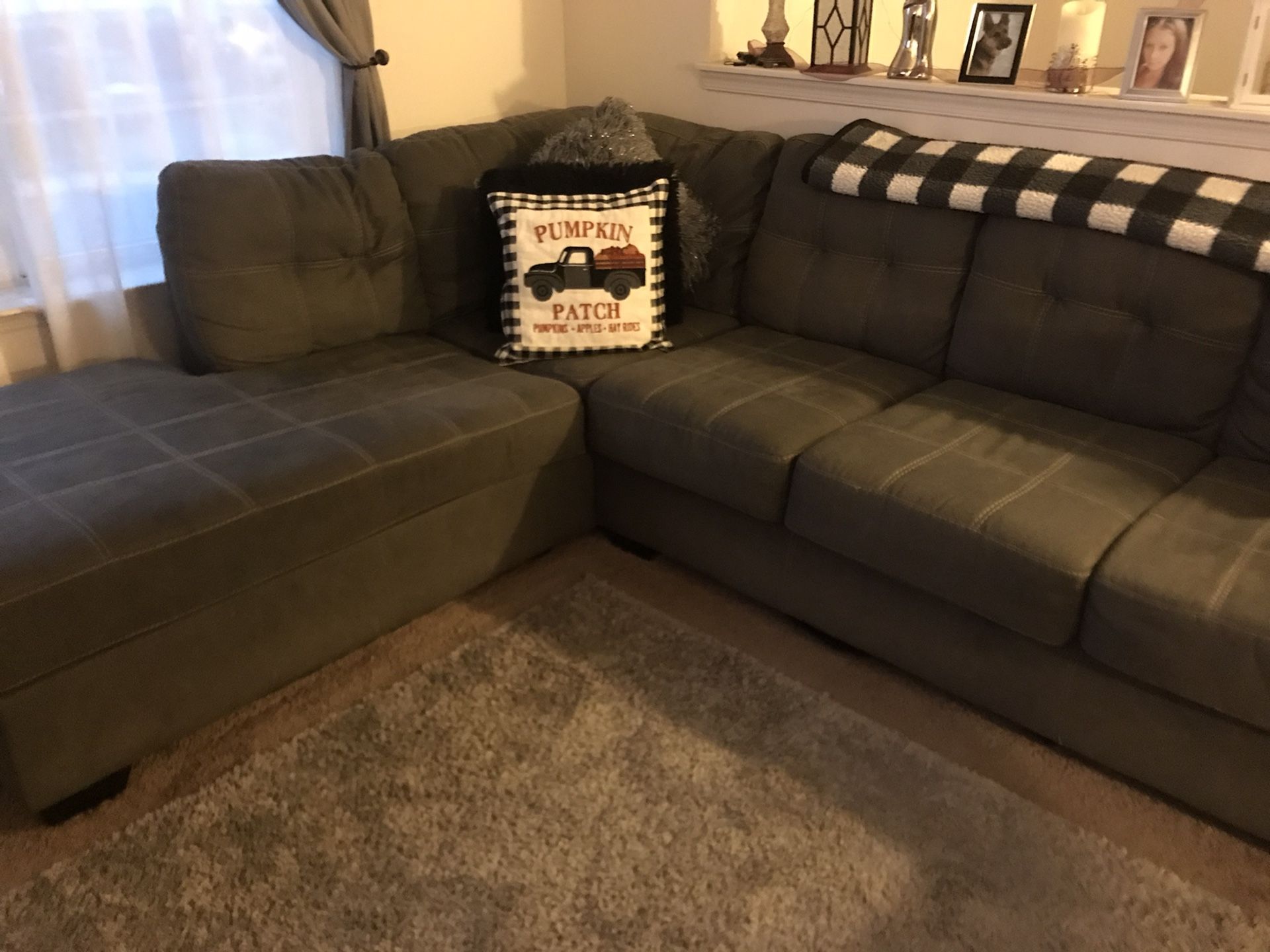 Grey Sectional sofa