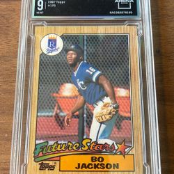 1987 Topps - Future Stars Bo Jackson #170 (RC) Kansas City Royals ARENA 9 MT
