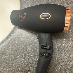 Black Ion Hair Dryer