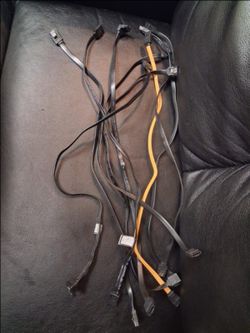 Gaming Pc desktop harddrive SSD sata cables 5$ each