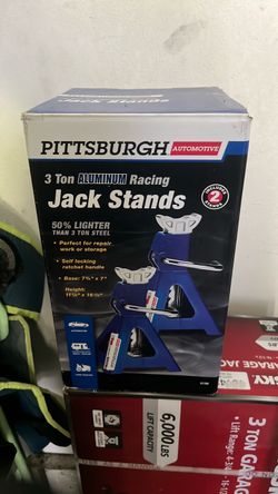 Pittsburgh Automotive 3 Ton Aluminum Jack Stands