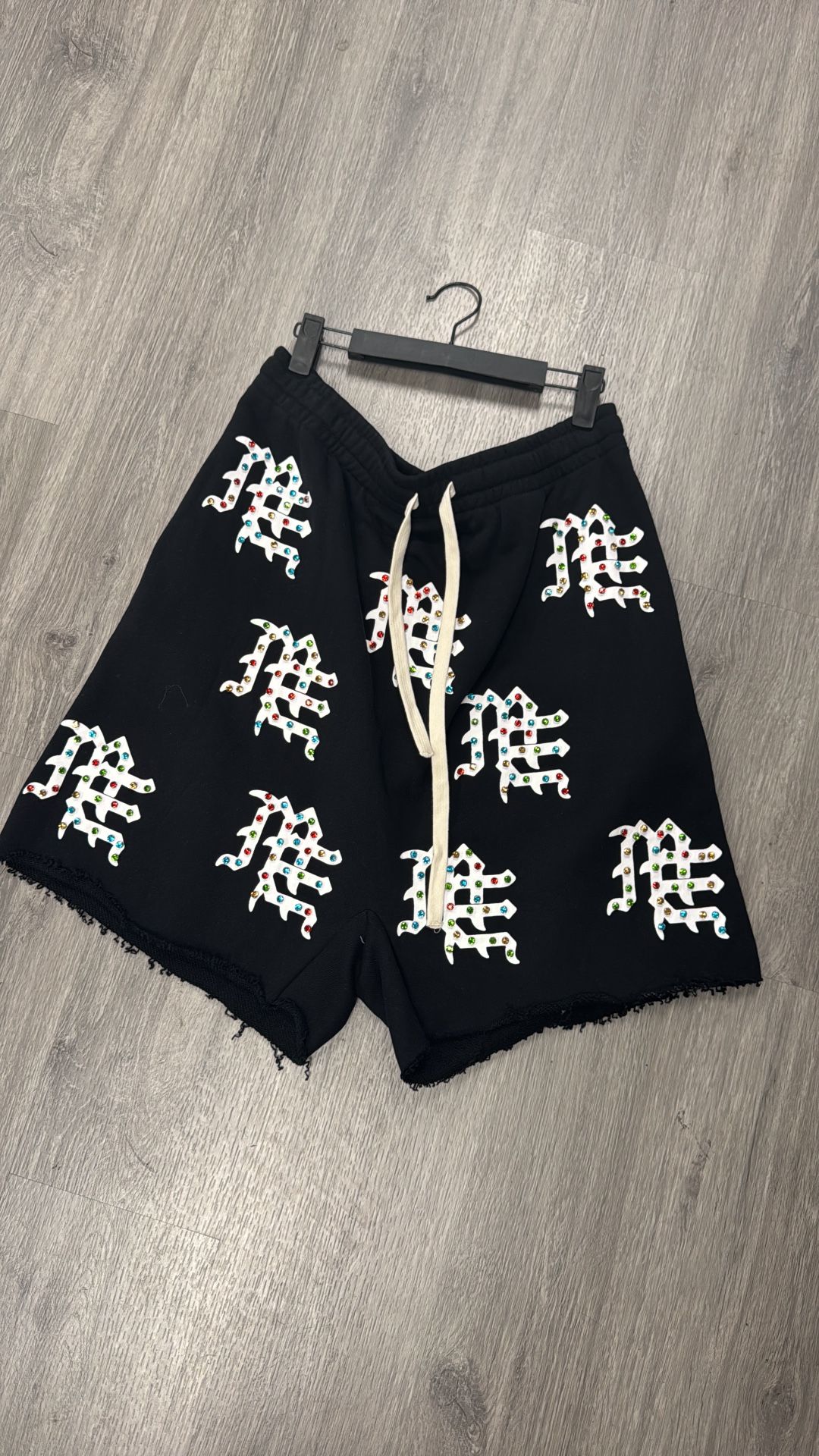 Mixed Emotion Shorts Brillo Negro Pantlon Brillo 