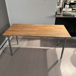 IKEA Gerton (Solid Wood Table) + Legs