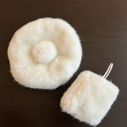 American Girl Hat And Hand Warmer Fur