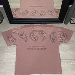 Darc Sport The Tale Of Two Wolves Paisley Pattern Shirt