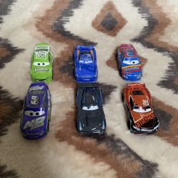 Disney Pixar diecast cars set of 6