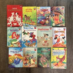 Disney Wonderful World Of Reading Hardcover Books ~Lot of 12~