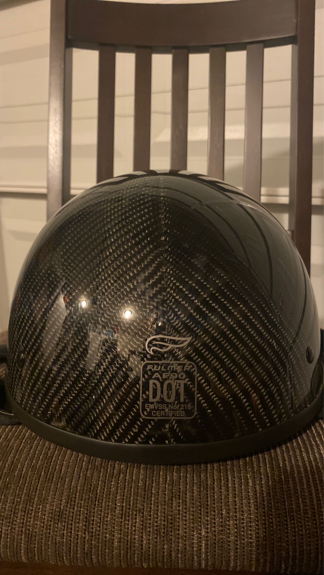 Fulmer helmet small carbon fiber half helmet