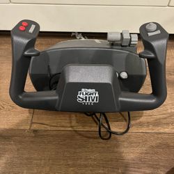 Flight Sim Yoke + CH Pro Pedals (USB)