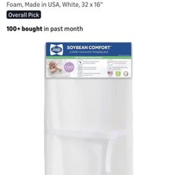 Sealy Baby Changing Pad & 5 changing liners & covers