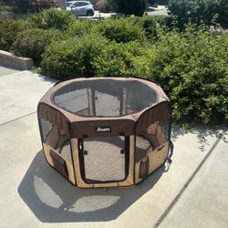 Pet Playpen Crate Kennel For Dogs Cats And Other Animals 