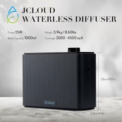 JCLOUD Smart Scent Air Machine 1000ML, Hotel Scent Diffuser Cover Up to 4500 Sq. Ft., Waterless Cold Air Diffuser for Home, Aromatherapy Diffuser for 