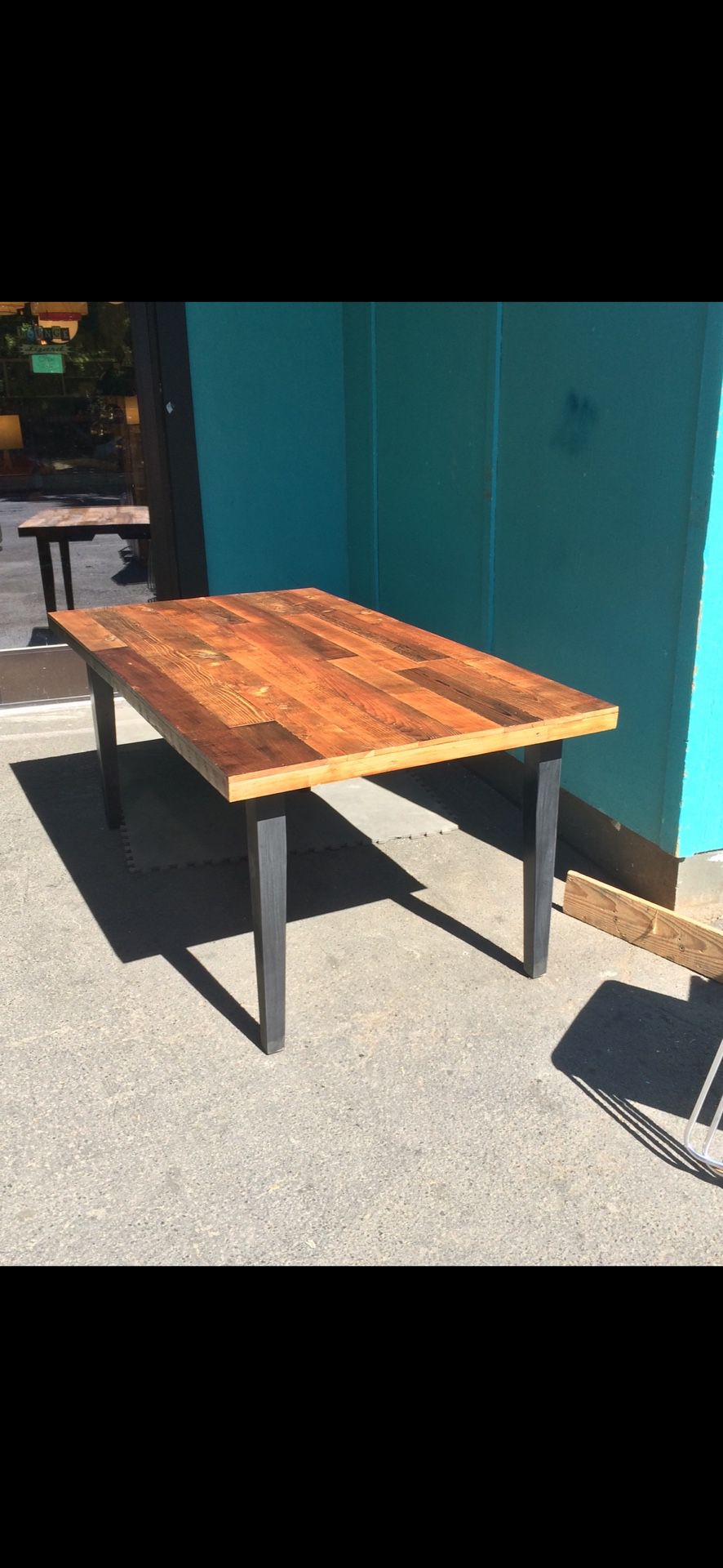 Custom Wood Dining Table 