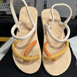 Sling back Sandals Flat Multicolor