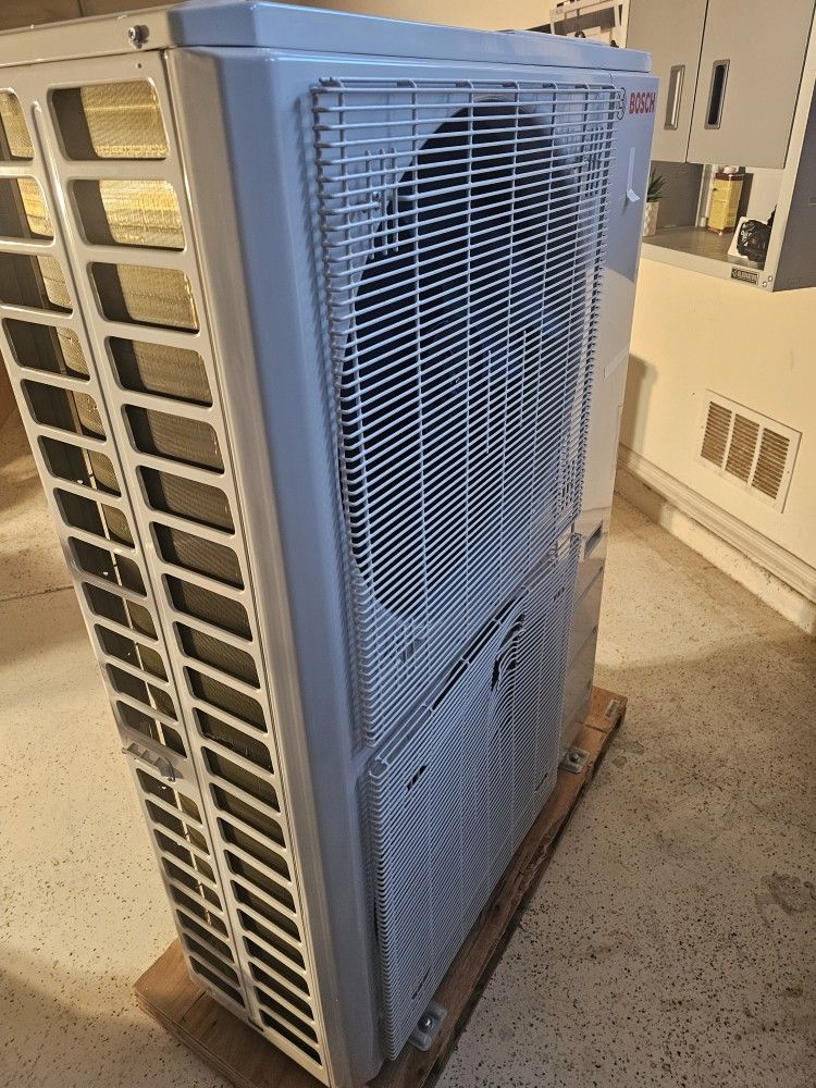 bosch mini split 4ton w/2 head units 