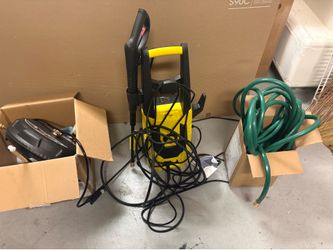 Full set of equipment for pressure washing,car detailing and trash can cleaning