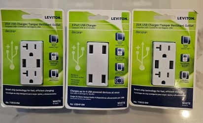 Leviton Outlet (USB) Tamper Resistant