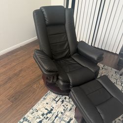 Comfy 2 Piece Chair & Footrest 