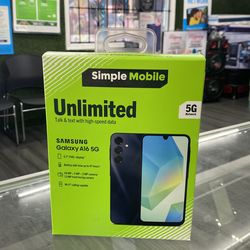 A16 with 3 months free simple mobile service!!!