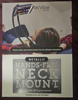 Vibe Metallic Hands Free Neck Mount