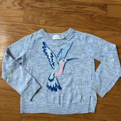 Like new Hummingbird Design girls sweater size M 7/8