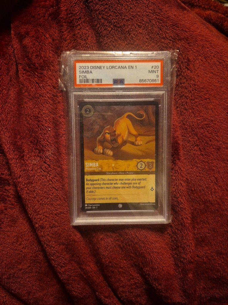 2023 DISNEY SIMBA #20 MINT 9