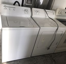 Electric dryer and washer machine kenmore