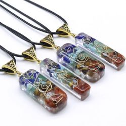7 Chakras crystal Pendant 