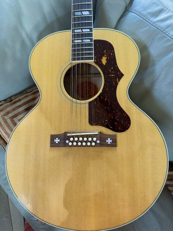 Excellent & Rare 2005 Gibson J-185 12-String - Antique Natural