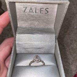 Zales Pear Shaped Ring