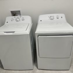 GE Electric Washer And Dryer White - Brand New