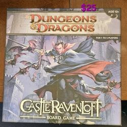 Dungeons & Dragons Castleravon Loft Board Game