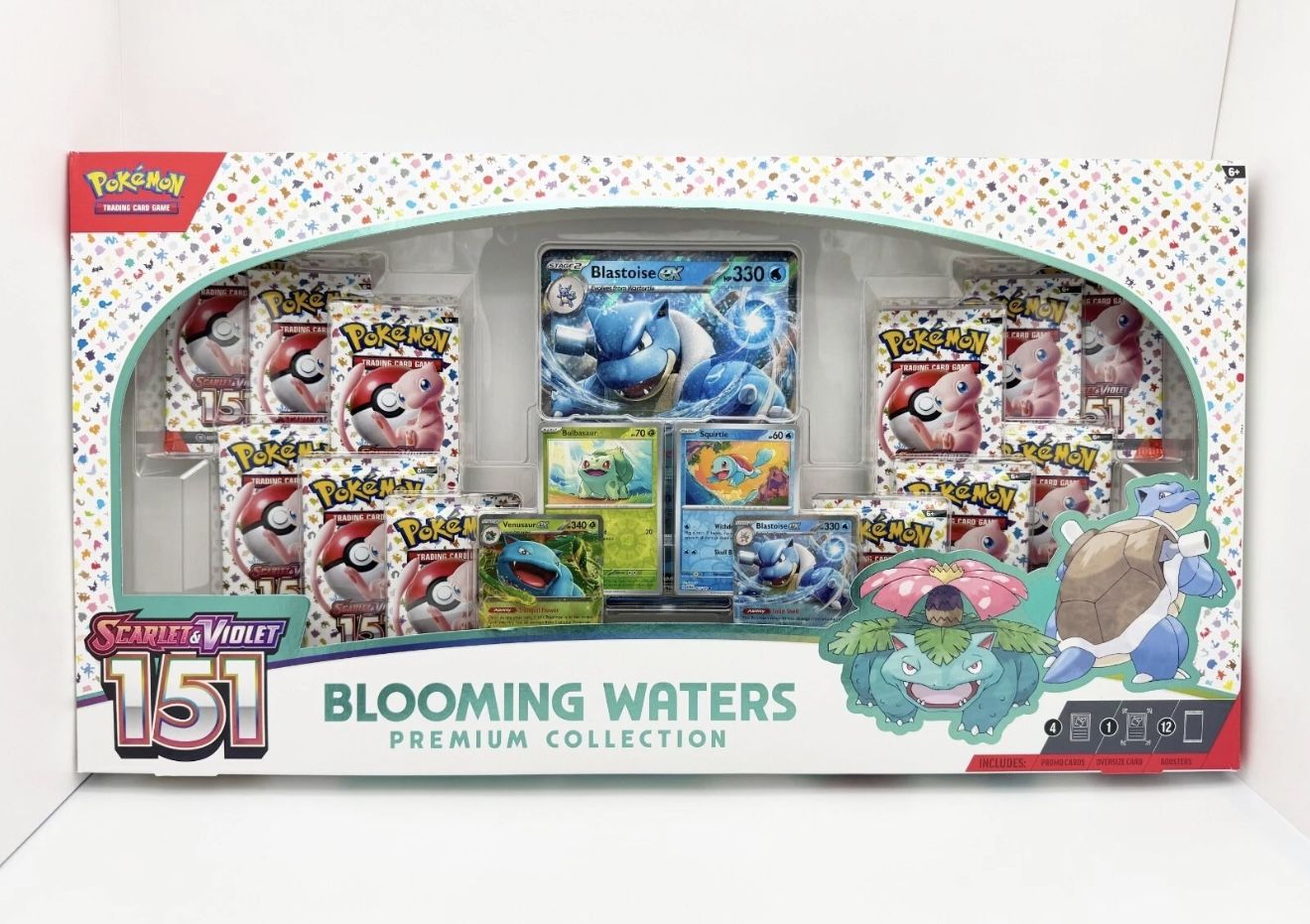 Pokemon TCG Scarlet & Violet 151 Blooming Waters Premium Collection Box Set NEW