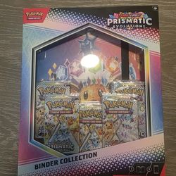 Pokemon Prismatic Evolutions Binder Collection