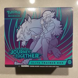 Journey Together Elite Trainer Box *BRAND NEW SEALED* Pokemon Scarlet & Violet ETB Zorua