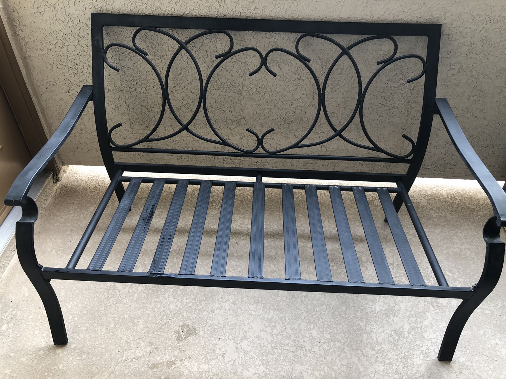 Patio bench