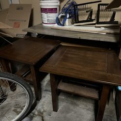 End Tables And Coffee Table 