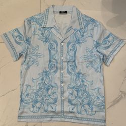 Versace Baroque Barocco Silk Shirt