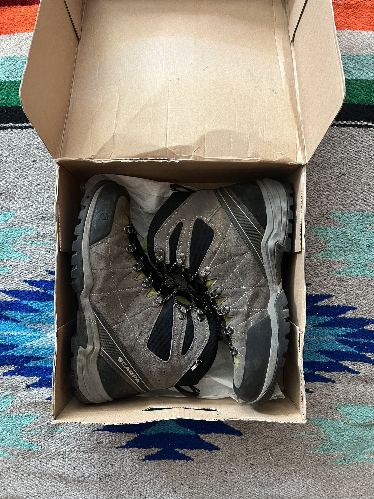 Scarpa GTX Gore-Tex Grasshopper Trail Boots Sz. 12.5